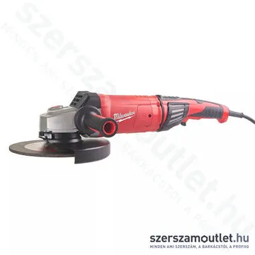 MILWAUKEE AGVKB 24-230 EKX DMS Sarokcsiszoló lágyindítással, deadman kapcsoló (2400W/230mm)