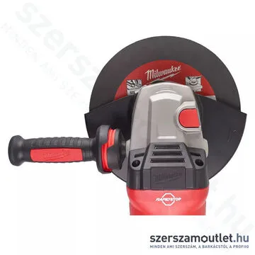 MILWAUKEE AGVKB 24-230 EKX DMS Sarokcsiszoló lágyindítással, deadman kapcsoló (2400W/230mm)