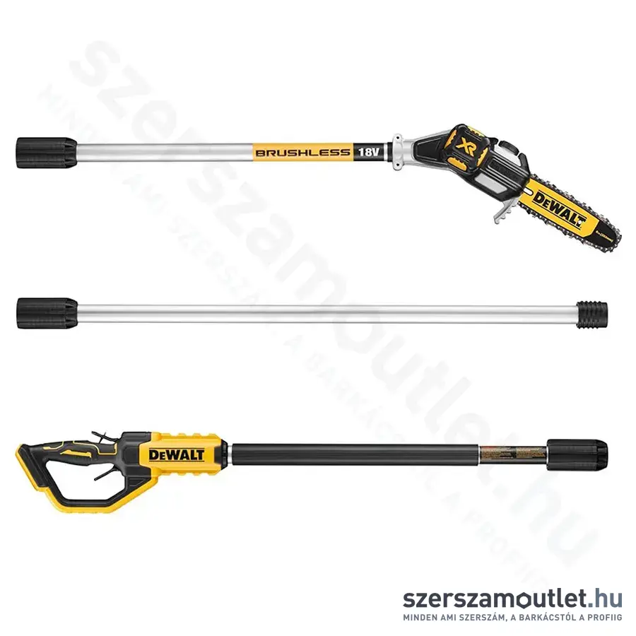 DEWALT DCMPS567N-XJ Akkus magassági ágvágó 18V (Akku és töltő nélkül!)