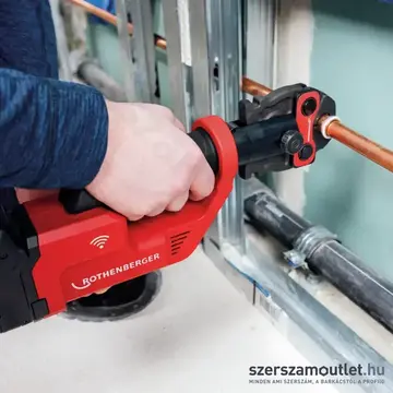 ROTHENBERGER ROMAX Compact MaxiPro akkus présgép préspofákkal 1/4