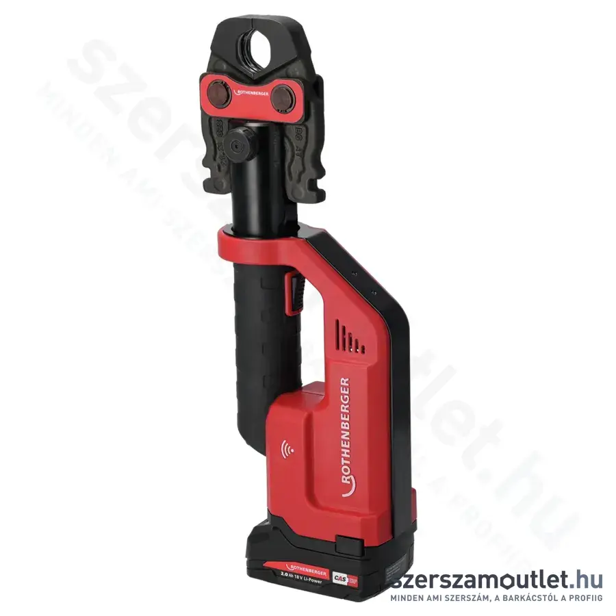 ROTHENBERGER ROMAX Compact MaxiPro akkus présgép préspofákkal 1/4