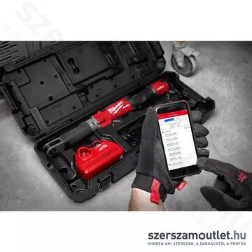 MILWAUKEE M12 ONEFTR12-201C Akkus digitlális nyomatékkulcs kofferben (1/2