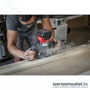 MILWAUKEE M18 FTR-0X Akkus élmaró HD kofferben (18V/6mm) (Akku és töltő nélkül!) (4933471604)