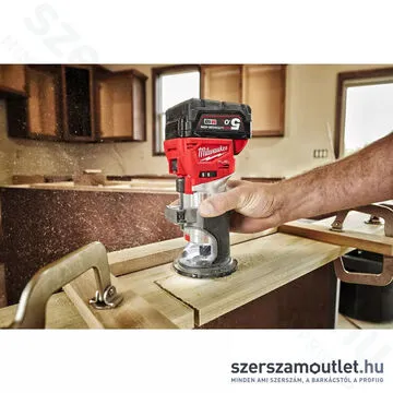 MILWAUKEE M18 FTR-0X Akkus élmaró HD kofferben (18V/6mm) (Akku és töltő nélkül!) (4933471604)