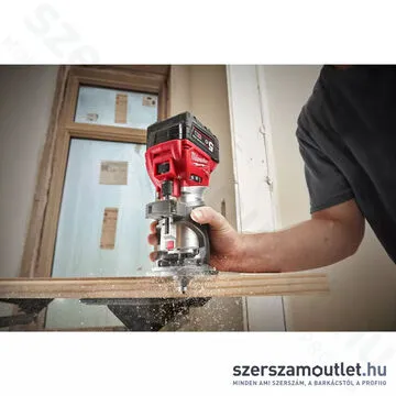 MILWAUKEE M18 FTR-0X Akkus élmaró HD kofferben (18V/6mm) (Akku és töltő nélkül!) (4933471604)