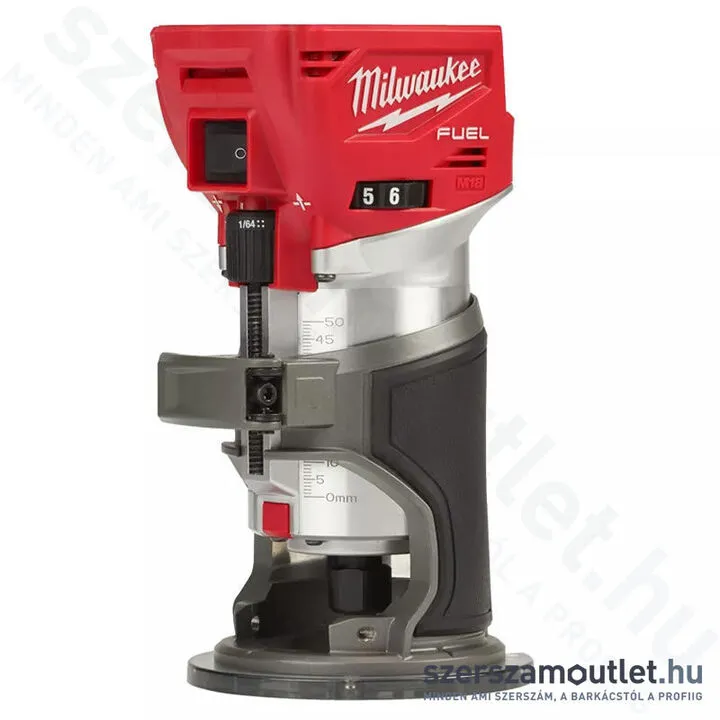 MILWAUKEE M18 FTR-0X Akkus élmaró HD kofferben (18V/6mm) (Akku és töltő nélkül!) (4933471604)