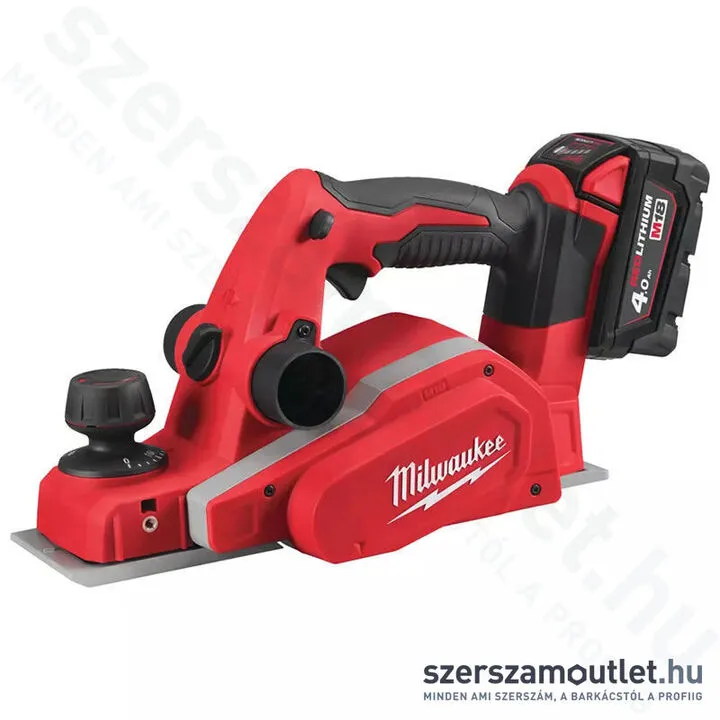 MILWAUKEE M18BP-402C Akkus gyalu kofferben (2x4,0Ah/18V) (4933451114)