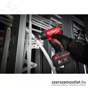 MILWAUKEE M18 BHG-502C Akkus hőlégfúvó kofferben (2x5,0Ah/18V) (4933459772)