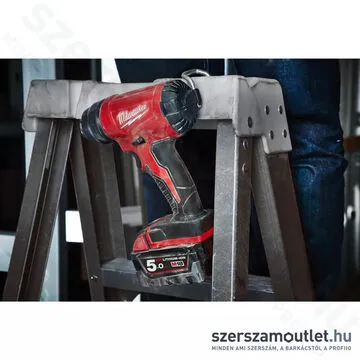 MILWAUKEE M18 BHG-502C Akkus hőlégfúvó kofferben (2x5,0Ah/18V) (4933459772)