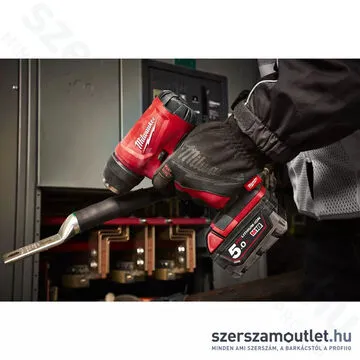 MILWAUKEE M18 BHG-502C Akkus hőlégfúvó kofferben (2x5,0Ah/18V) (4933459772)
