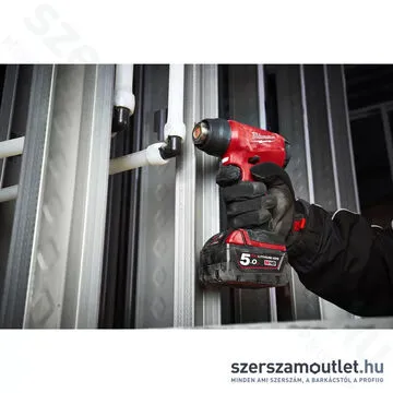 MILWAUKEE M18 BHG-502C Akkus hőlégfúvó kofferben (2x5,0Ah/18V) (4933459772)
