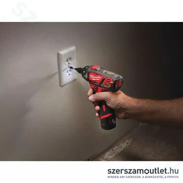 MILWAUKEE M12 BSD-0 Akkus csavarozó (12V) (Akku és töltő nélkül) (4933447135)