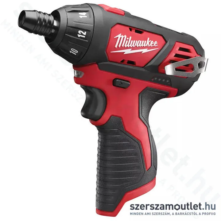 MILWAUKEE M12 BSD-0 Akkus csavarozó (12V) (Akku és töltő nélkül) (4933447135)