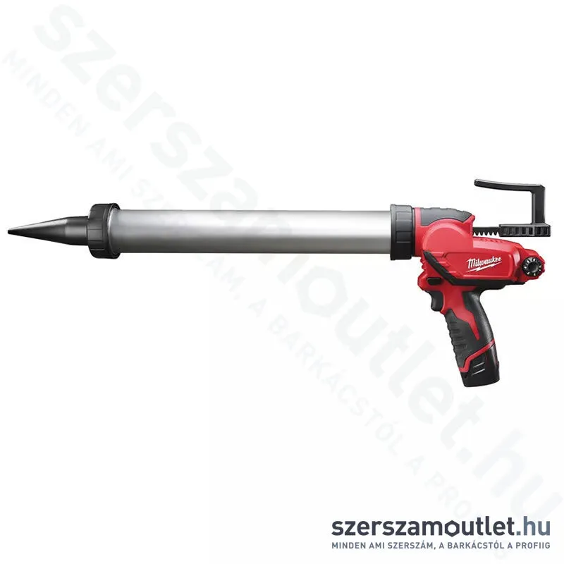 MILWAUKEE M12 PCG/600A-201B Akkus kartuskinyomó pisztoly (1x2,0Ah/12V) (4933441670)