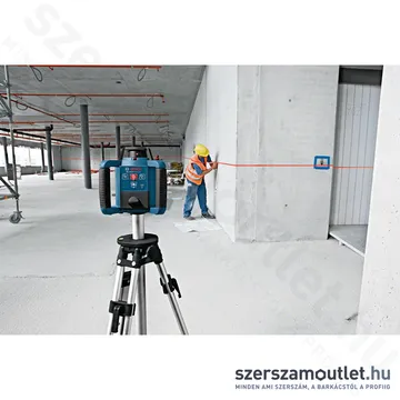 BOSCH GRL 250 HV Forgólézer PIROS, kofferben (0601061600)