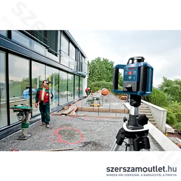 BOSCH GRL 250 HV Forgólézer PIROS, kofferben (0601061600)
