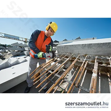 BOSCH GWS 18V-10 Akkus sarokcsiszoló szénkefementes (18V/115mm) (Akku és töltő nélkül!) (06019J4000)