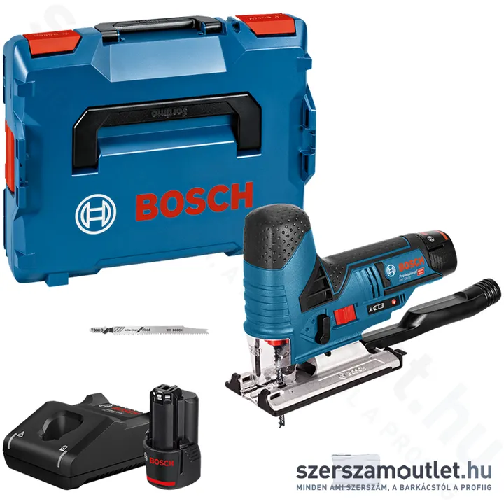 BOSCH GST 12V-70 Akkus szúrófűrész L-Boxxban (2x3,0Ah/12V) (06015A1005)
