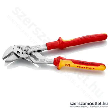 KNIPEX SZIGETELT Vízpumpa fogó 250mm (86 06 250)