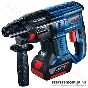 BOSCH GBH 180-LI Akkus fúró-vésőkalapács szénkefementes, kofferben (2x4,0Ah/18V) (0611911121)