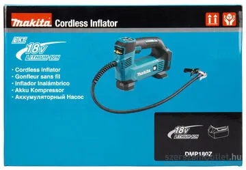 MAKITA DMP180Z Akkus pumpa 8,3bar (18V) (Akku és töltő nélkül!)