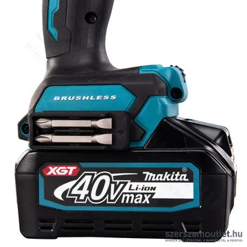 MAKITA DF001GM201 Akkus szénkefementes fúró-csavarbehajtó MAKPAC kofferben (2x4,0Ah/40V)