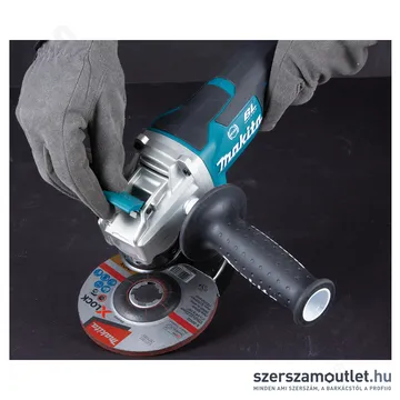 MAKITA DGA519Z Akkus BL motoros fordulatszabályzós sarokcsiszoló X-LOCK 125mm (Akku és töltő nélkül)