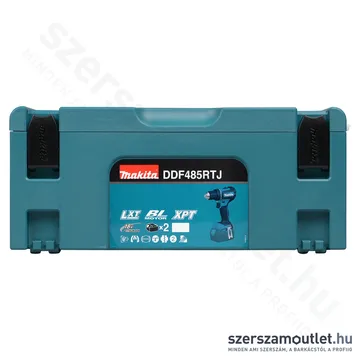 MAKITA DDF485RTJ Akkus szénkefementes fúró-csavarbehajtó (18V) (2x5,0Ah/18V)