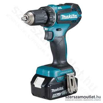 MAKITA DDF485RTJ Akkus szénkefementes fúró-csavarbehajtó (18V) (2x5,0Ah/18V)