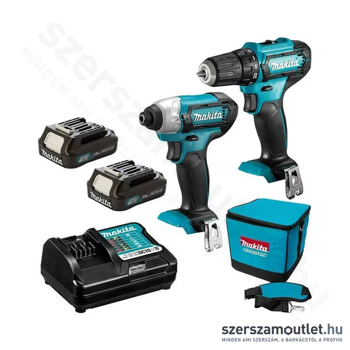 MAKITA CLX228SA akkus szett (TD110DZ + HP333DZ) (CLX228SA)