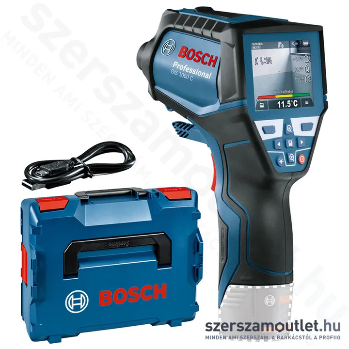 BOSCH GIS 1000 C Thermo detektor L-Boxxban (12V) (Akku és töltő nélkül!) (0601083308)