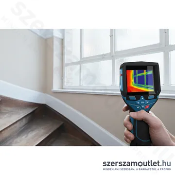 BOSCH GTC 400 C Thermo detektor, hőkamera L-Boxxban (12V) (Akku és töltő nélkül!) (0601083108)
