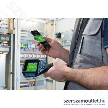 BOSCH GTC 400 C Thermo detektor, hőkamera L-Boxxban (12V) (Akku és töltő nélkül!) (0601083108)