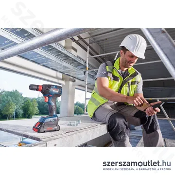 BOSCH GDX 18V-200 C Akkus ütvecsavarozó L-Boxxban (1/4