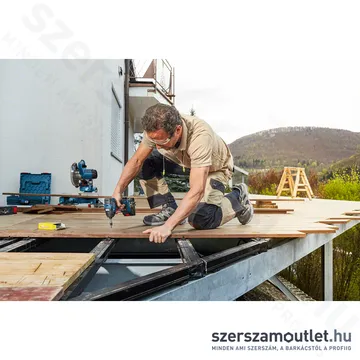 BOSCH GDR 18V-200 C Akkus ütvecsavarozó L-Boxxban (1/4