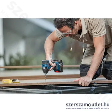 BOSCH GDR 18V-200 C Akkus ütvecsavarozó L-Boxxban (1/4