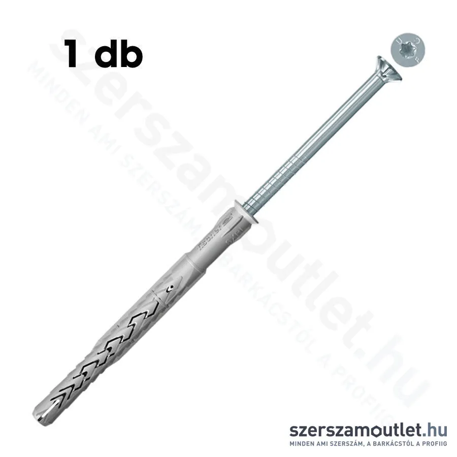 FISCHER SXRL T Hosszított rögzítődübel 10x260mm süllyesztett fejű csavarral (TX40) [1db] (522707)