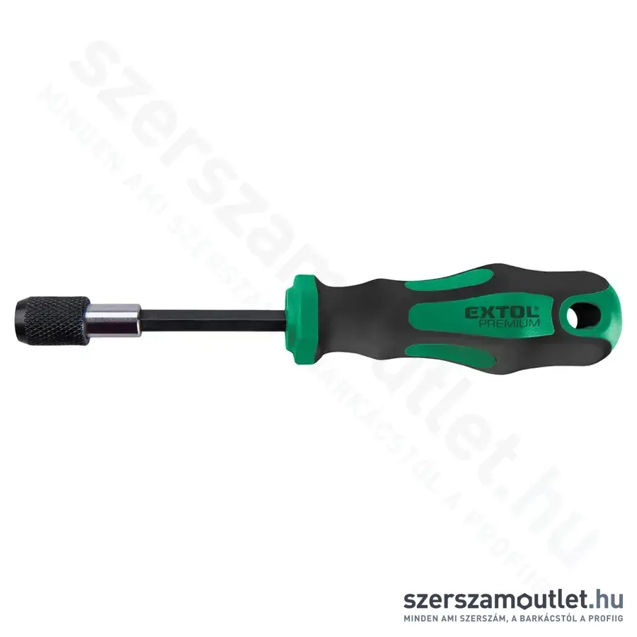 EXTOL Csavarhúzó mágneses bittartóval 1/4"x175mm