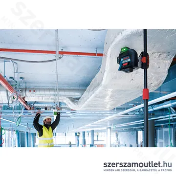 BOSCH GLL 3-80 G Vonallézer ZÖLD, kofferben (3x360°) (0601063Y00)