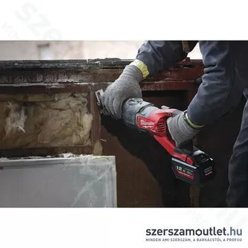 MILWAUKEE M18 FSX-0C Akkus orrfűrész szénkefementes, kofferben (Akku és töltő nélkül) (4933464724)