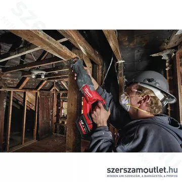 MILWAUKEE M18 FSX-0C Akkus orrfűrész szénkefementes, kofferben (Akku és töltő nélkül) (4933464724)