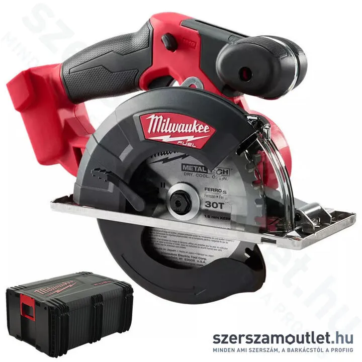 MILWAUKEE M18 FMCS-0X Akkus fémvágó körfűrész HD kofferben (18V/150mm) (Akku és töltő nélkül!)