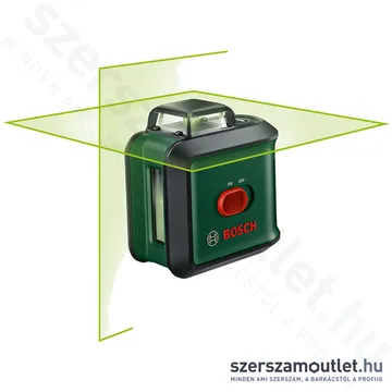 BOSCH UNIVERSAL LEVEL 360 Keresztvonalas lézer ZÖLD + univerzális tartó (360°/24m) (0603663E01)