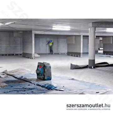 BOSCH GCL 2-50 G Vonal és pontlézer ZÖLD (2 vonal /2 pont)
