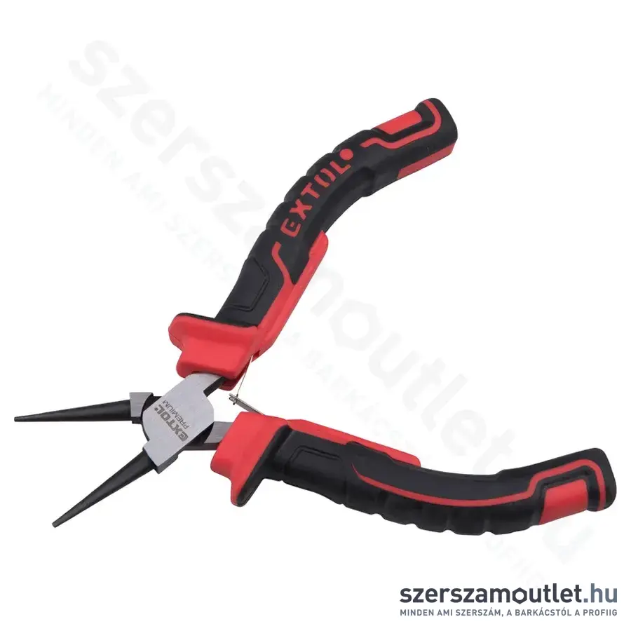 EXTOL Kerek csőrű fogó, mini 125mm