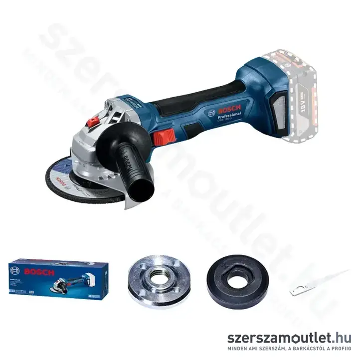 BOSCH GWS 180-LI Akkus sarokcsiszoló (18V/125mm) (Akku és töltő nélkül!) (06019H9020)