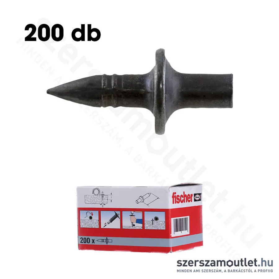 FISCHER ED 15 Beütőszeg 4,0x15mm [200db/doboz] (48212)