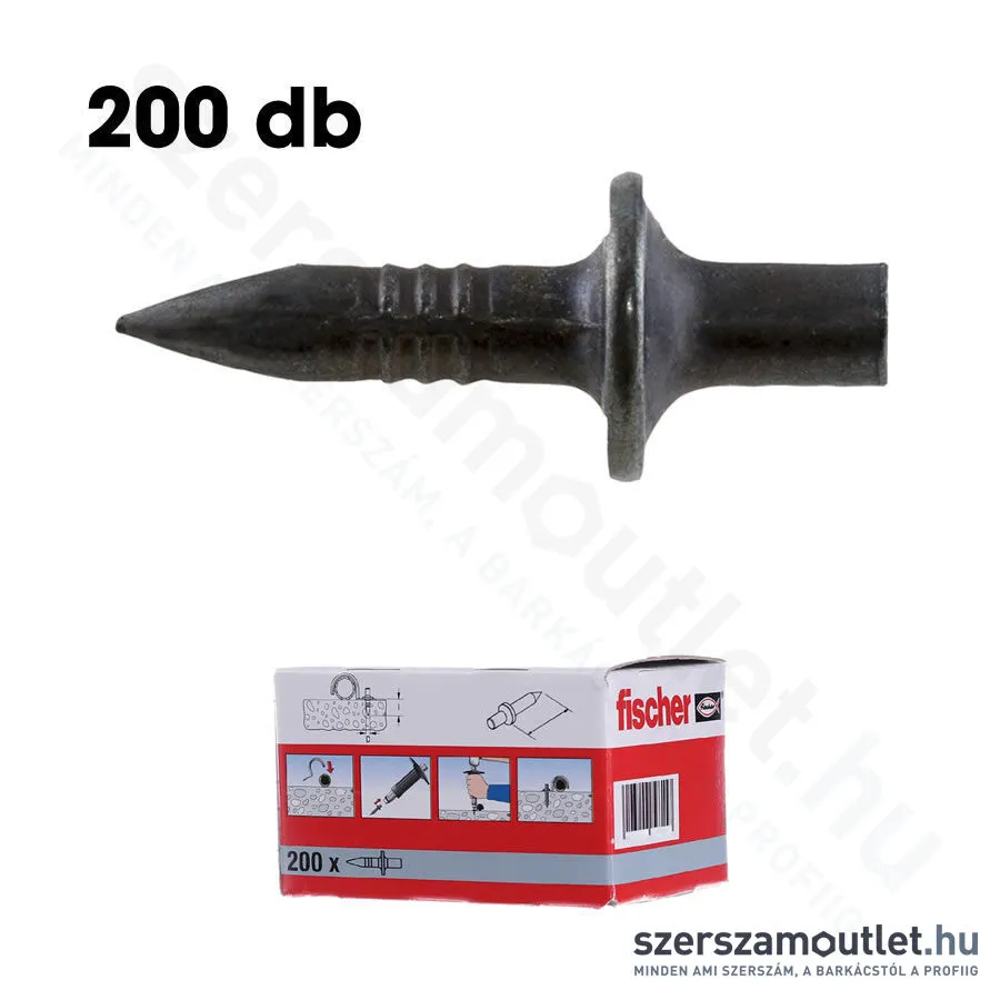 FISCHER ED 18 Beütőszeg 4,0x18mm [200db/doboz] (79815)