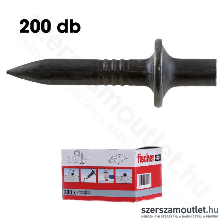 FISCHER ED 22 Beütőszeg 4,0x22mm [200db/doboz] (14570)