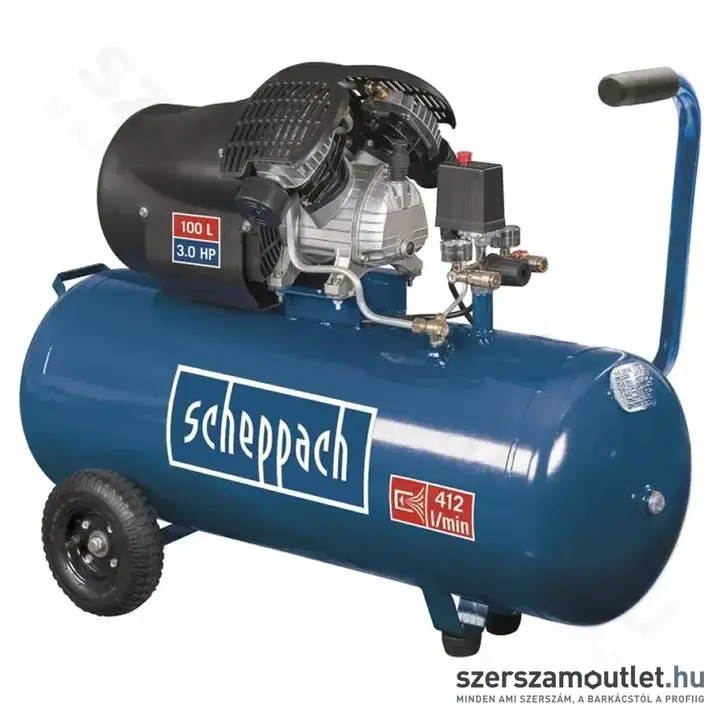 SCHEPPACH HC 120 DC Olajkenésű kompresszor (2200W/100l)
